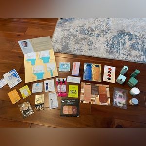 Tons of Skincare and Makeup Samples